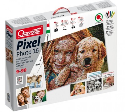 Пиксельная мозаика "Создай свое фото" 25200 деталей d=4 mm от 9 до 99 лет Pixel Photo 16