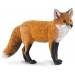 Красная лиса, или обыкновенная лисица 18 см Vulpes vulpes — фигурка игрушка дикого животного фото - 1