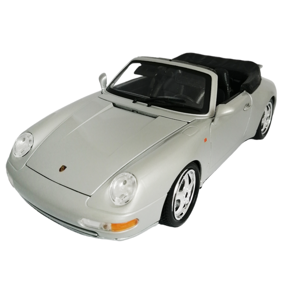 Porsche 911 Carrera Cabriolet 1:18 Bburago коллекционная модель автомобиля фото