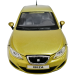 Seat Ibiza 1:24 коллекционная металлическая масштабная модель автомобиля gold фото - 3