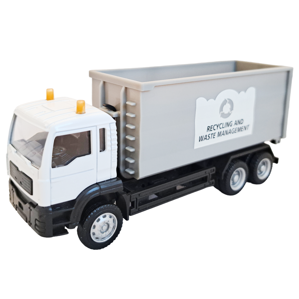 Мусоровоз MAN коллекционная машинка масштаб 1:64 фото