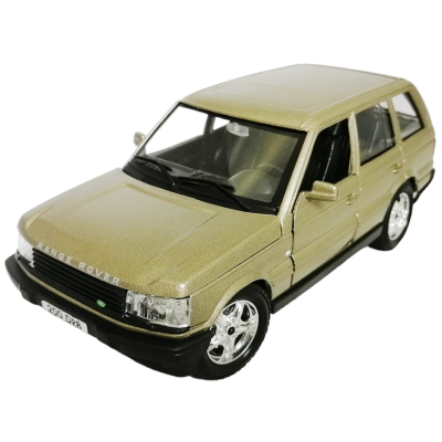 Range Rover 1:24 коллекционная металлическая масштабная модель автомобиля Bburago gold