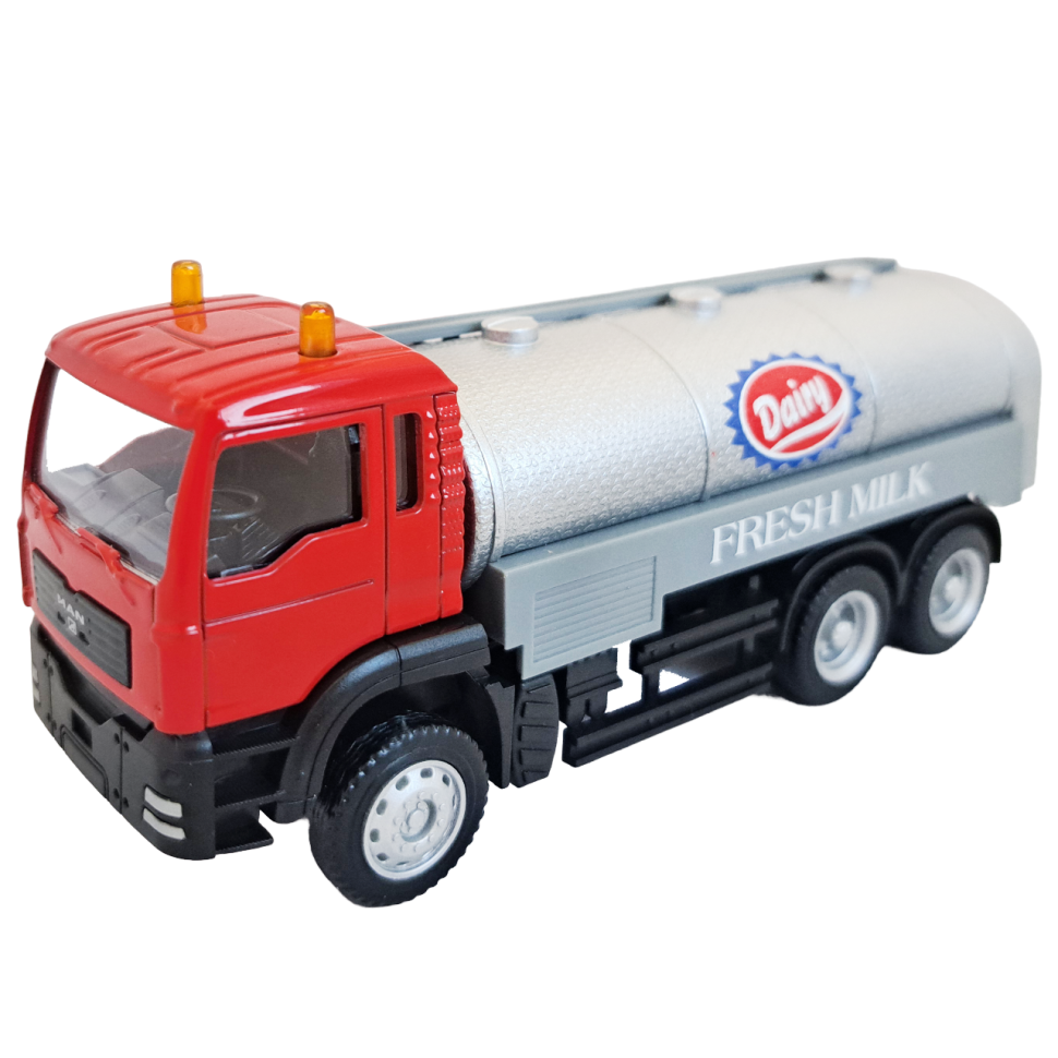Молоковоз MAN коллекционная машинка масштаб 1:64 фото