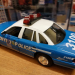 Ford Crown Victoria New York Police Department 1:24 коллекционная металлическая модель автомобиля фото - 13