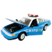 Ford Crown Victoria New York Police Department 1:24 коллекционная металлическая модель автомобиля фото - 2
