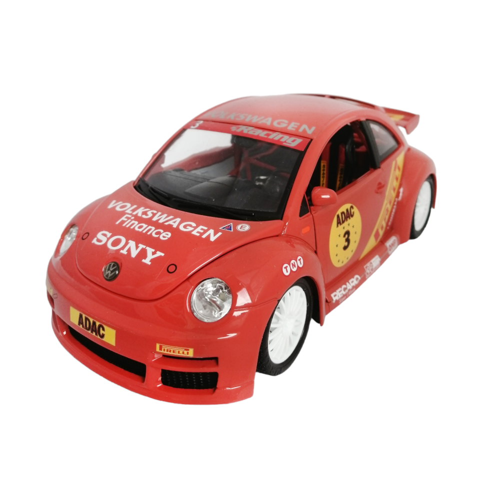 Volkswagen New Beetle Rally 1:18 Bburago коллекционная модель автомобиля фото