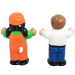 Эвакуатор Big Тим с прицепом-лебедкой развивающая инерционная игрушка WOW Toys фото - 12