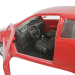 Fiat Punto коллекционная модель автомобиля, масштаб 1:24 red фото - 5