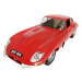 Jaguar "E" Coupe 1961 1:18 Bburago коллекционная модель автомобиля red фото - 1