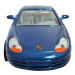 Porsche 996 синяя масштаба 1:43, металл Коллекционная модель  фото - 4