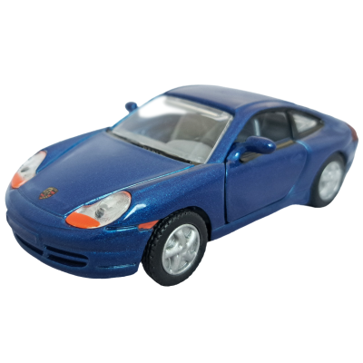 Porsche 996 синяя масштаба 1:43, металл Коллекционная модель 