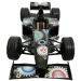 Formula 1 Spirit of Belgium 1:24 коллекционная металлическая модель автомобиля Bburago фото - 3