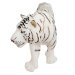 Белый бенгальский тигр 7 см Panthera tigris tigris — фигурка-игрушка дикого животного фото - 5