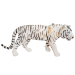 Белый бенгальский тигр 7 см Panthera tigris tigris — фигурка-игрушка дикого животного фото - 2