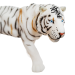 Белый бенгальский тигр 7 см Panthera tigris tigris — фигурка-игрушка дикого животного фото - 6