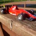 Formula 1 Ferrari F1 641/2 болид Жана Алези 1:24 коллекционная металлическая масштабная машинка фото - 14