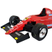 Formula-1 Ferrari F1 641/2 болид Жана Алези 1:24 коллекционная металлическая масштабная машинка фото - 4