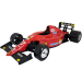 Formula-1 Ferrari F1 641/2 болид Жана Алези 1:24 коллекционная металлическая масштабная машинка фото - 1