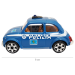 Fiat 500 Polizia коллекционная машинка, масштаб 1:43, металл фото - 2