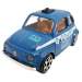 Fiat 500 Polizia коллекционная машинка, масштаб 1:43, металл фото - 3