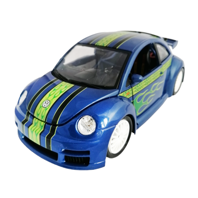Volkswagen New Beetle Cup 1:18 Bburago коллекционная модель автомобиля blue