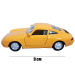 Porsche 911 желтая масштаба 1:43, металл Коллекционная модель  фото - 6