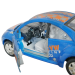 Volkswagen New Beetle 1:24 коллекционная металлическая модель автомобиля Bburago фото - 3
