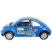 Volkswagen New Beetle 1:24 коллекционная металлическая модель автомобиля Bburago фото - 2