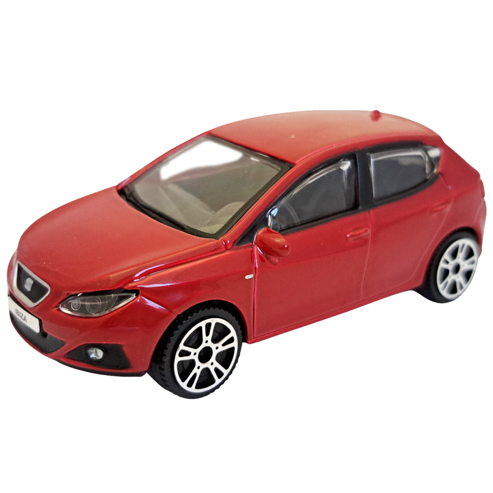 Seat Ibiza коллекционная машинка, масштаб 1:43, металл фото