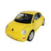 Volkswagen New Beetle 1:18 Bburago коллекционная модель автомобиля yellow фото - 1