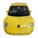 Volkswagen New Beetle 1:18 Bburago коллекционная модель автомобиля yellow фото - 3