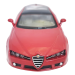 Alfa Brera масштаб 1:32 Bburago коллекционная модель автомобиля red фото - 4