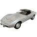 Chevrolet Corvette 1979, масштаб 1:24 коллекционная металлическая модель автомобиля silver фото - 1