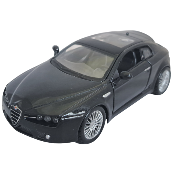 Alfa Brera масштаб 1:32 Bburago коллекционная металлическая модель автомобиля black фото
