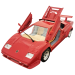 Lamborghini Countach GT коллекционная металлическая машинка масштаб 1:24  фото - 2