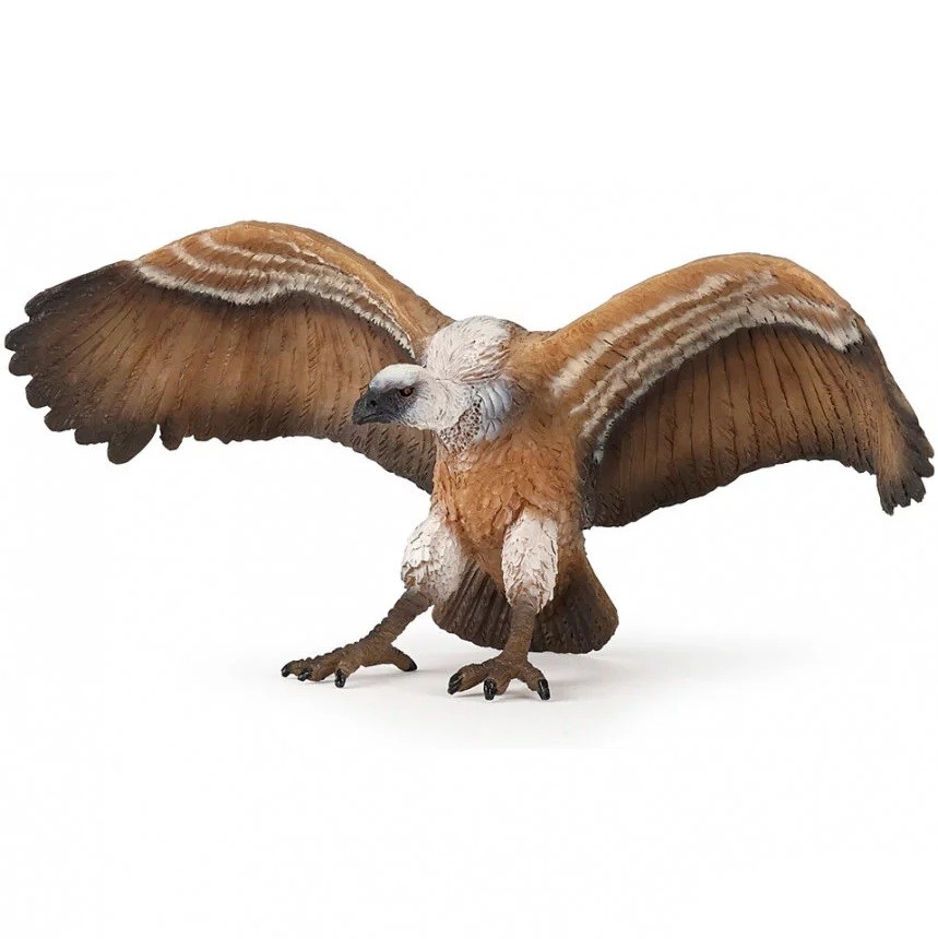 Белоголовый сип 13,8 см см Gyps fulvus — фигурка игрушка птицы фото