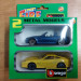 Модель BMW Z3 M + Ferrari 550 Maranello желтая масштаба 1:43, металл фото - 9