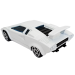 Lamborghini Countach 5000 коллекционная машинка, масштаб 1:43, металл white фото - 4
