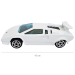 Lamborghini Countach 5000 коллекционная машинка, масштаб 1:43, металл white фото - 2
