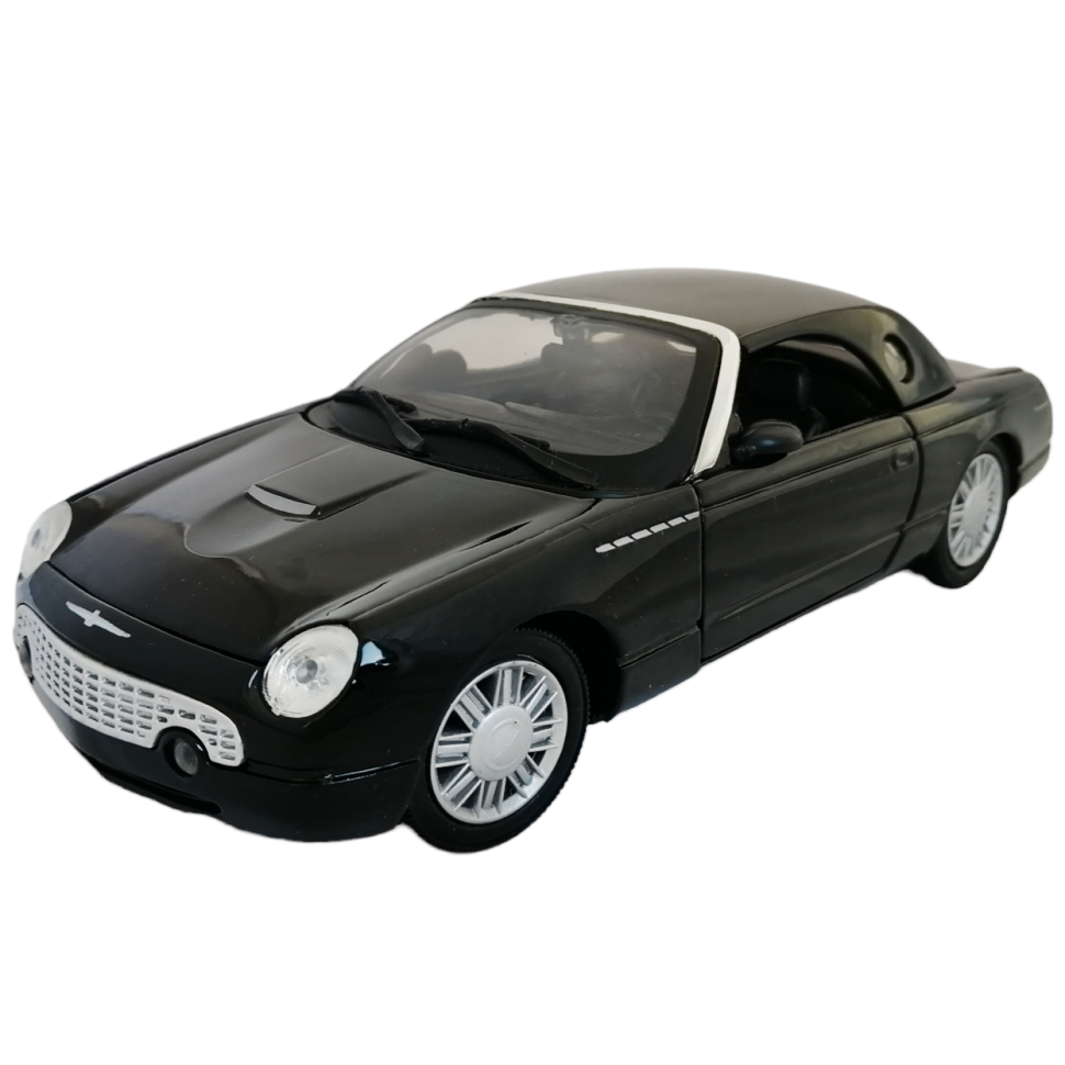 Ford Thunderbird Hardtop 1:24 коллекционная металлическая модель автомобиля black фото