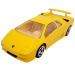 Lamborghini Diablo коллекционная машинка, масштаб 1:43, металл yellow фото - 3