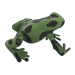 Красящий древолаз 5 см Dendrobates auratus — фигурка-игрушка земноводного фото - 2