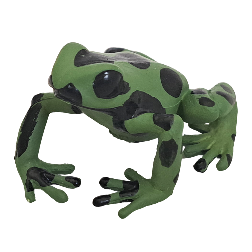 Красящий древолаз 5 см Dendrobates auratus — фигурка-игрушка земноводного фото
