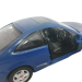 Honda 2000 Civic Si Coupe 1:24 коллекционная модель автомобиля blue фото - 6
