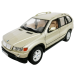 BMW X5 2001 года масштаб 1:24 MotorMax коллекционная металлическая модель автомобиля gold фото - 1