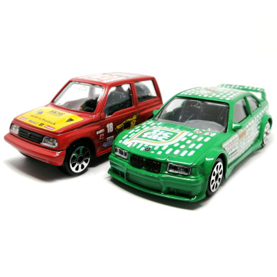 Модель BMW M3 + Suzuki Vitara масштаба 1:43, металл
