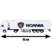 Тягач Scania с прицепом набор коллекционная машинка масштаб 1:87 фото - 4