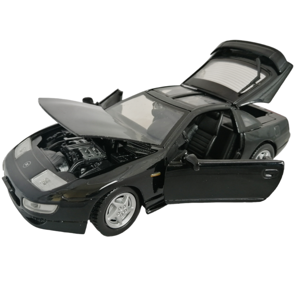 Michiyaページです Nissan 300ZX масштаб 1:24 коллекционная модель автомобиля black