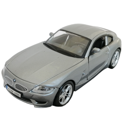 BMW Z4 M Coupe масштаб 1:32 Bburago коллекционная модель автомобиля silver