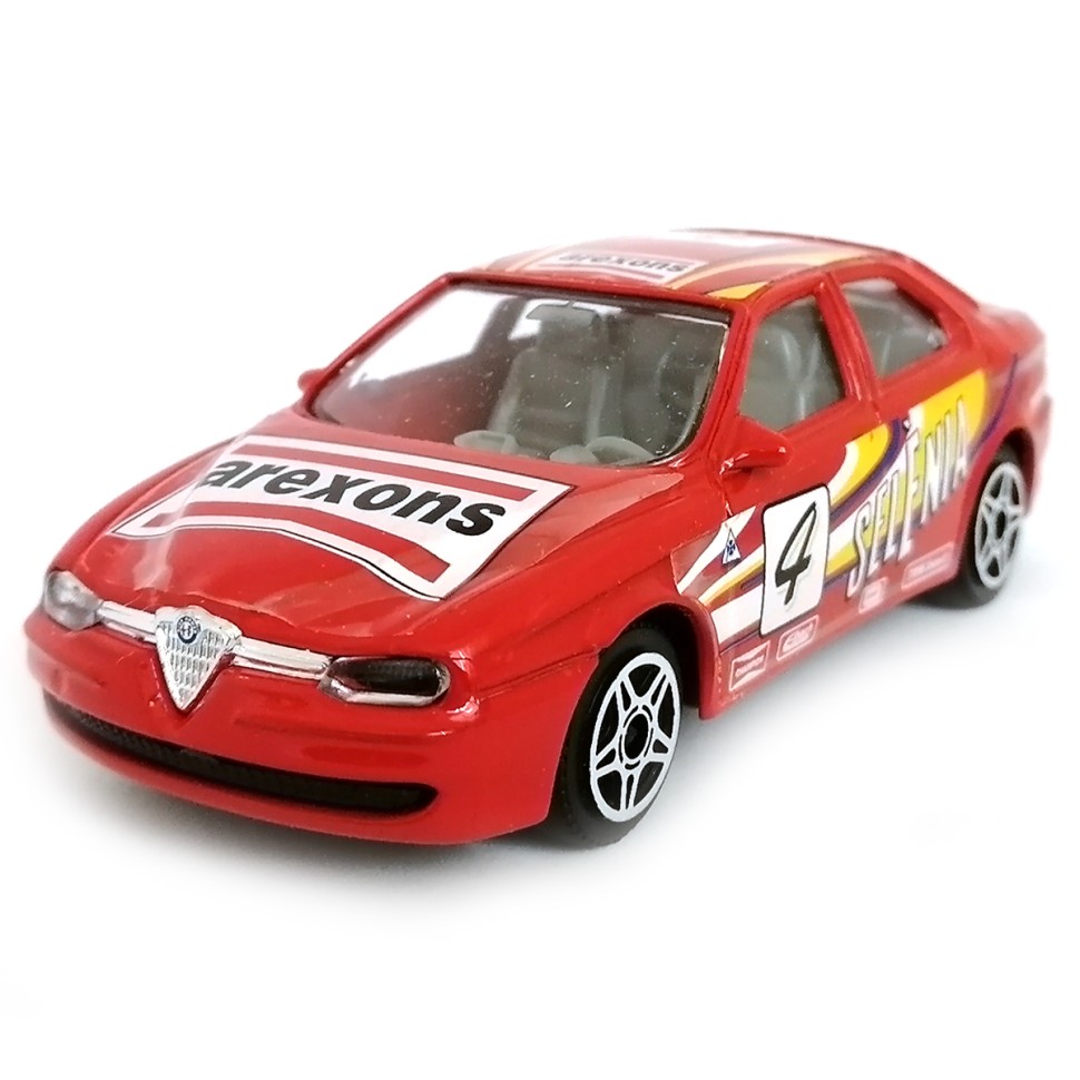 Alfa Romeo 156 коллекционная машинка, масштаб 1:43, металл фото